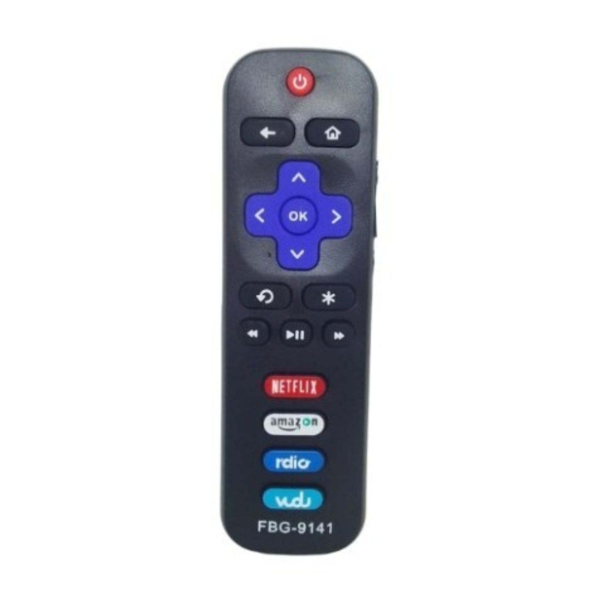 CONTROLE TV SMART TCL C/NETFLIX AMAZON HULU 9141 IMPORTADO