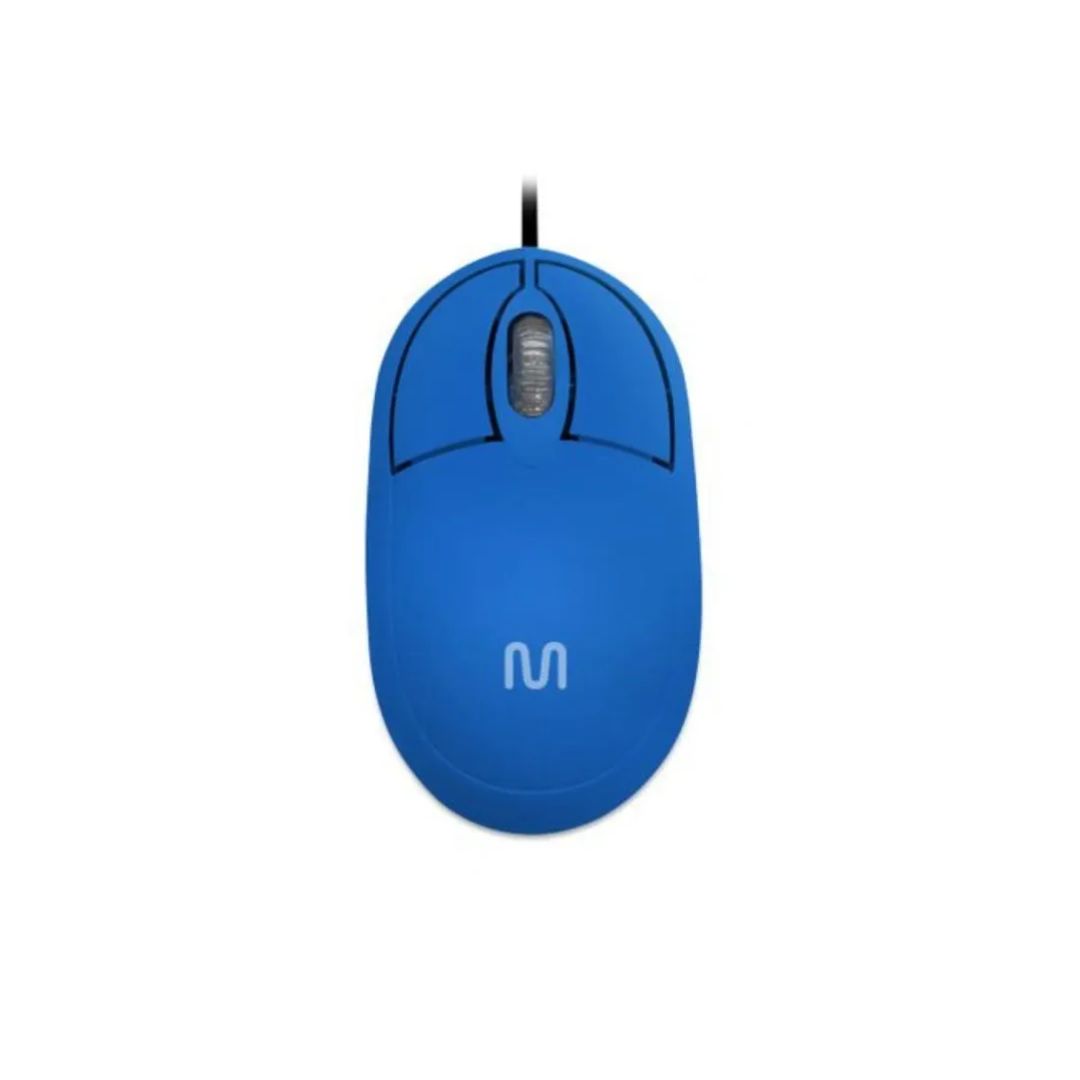 MOUSE COM FIO CLASSIC 1200DPI MO305 AZUL MULTILASER