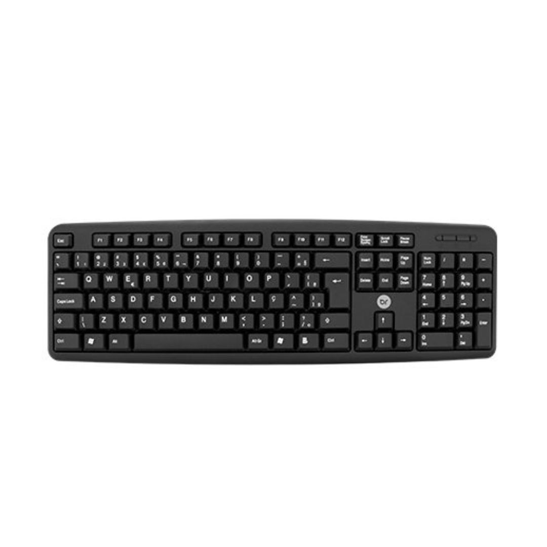 TECLADO USB STANDARD BASIC 014 PRETO BRIGHT