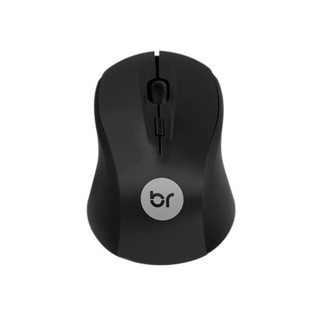 MOUSE SEM FIO 1000DPI 2.4G PRETO BRIGHT