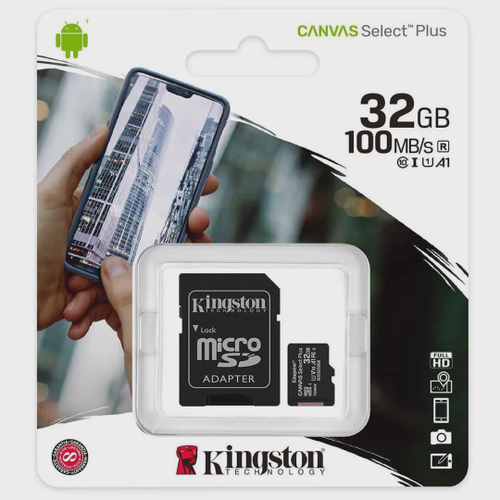 CARTAO DE MEMORIA 32GB MICRO SD PRETO SANDISK