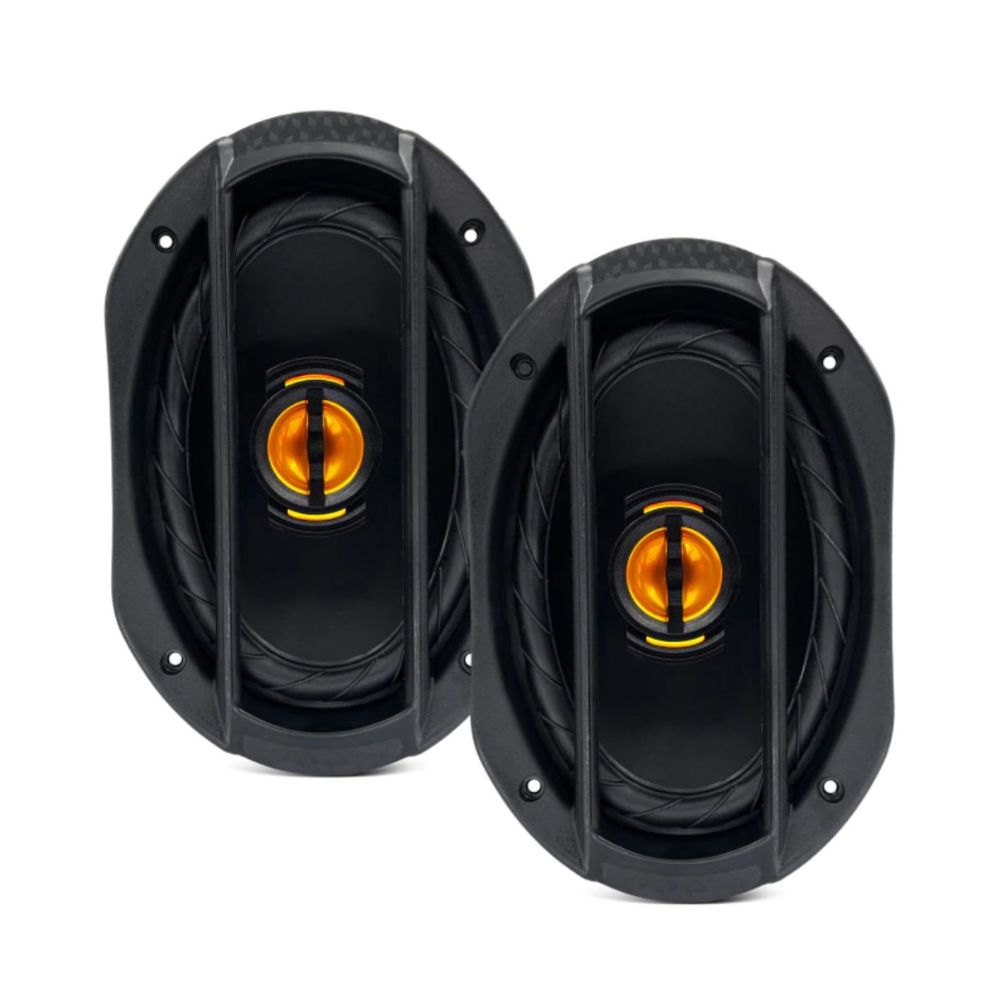 KIT AF 6X9 110W RMS JB69 FLEX 4R PRETO PAR LESON