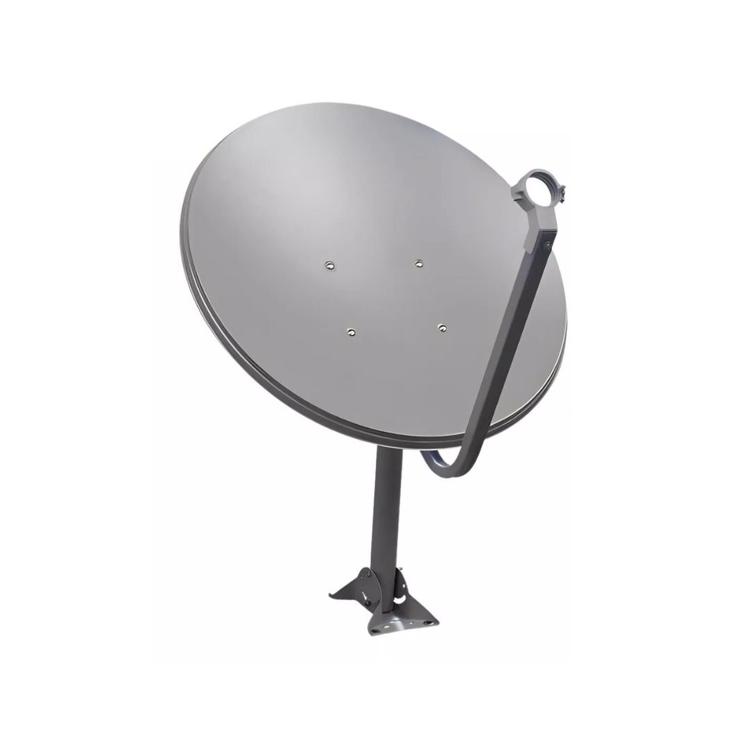 ANTENA KU 60CM (PEDESTAL 58CM) 0,05MM C/10 (TR) S/ LOGO