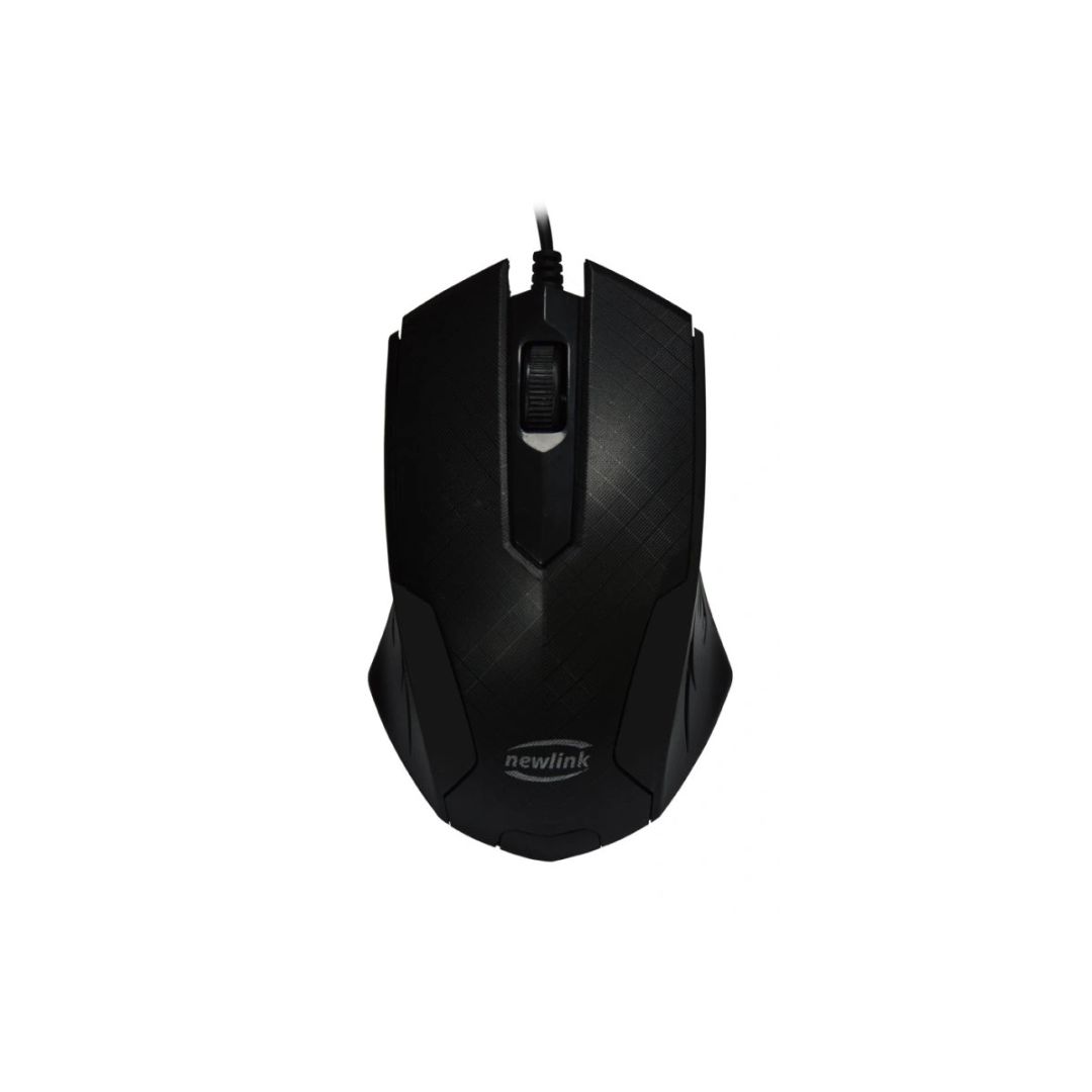 MOUSE COM FIO GRID 1000DPI MO228 PRETO NEWLINK