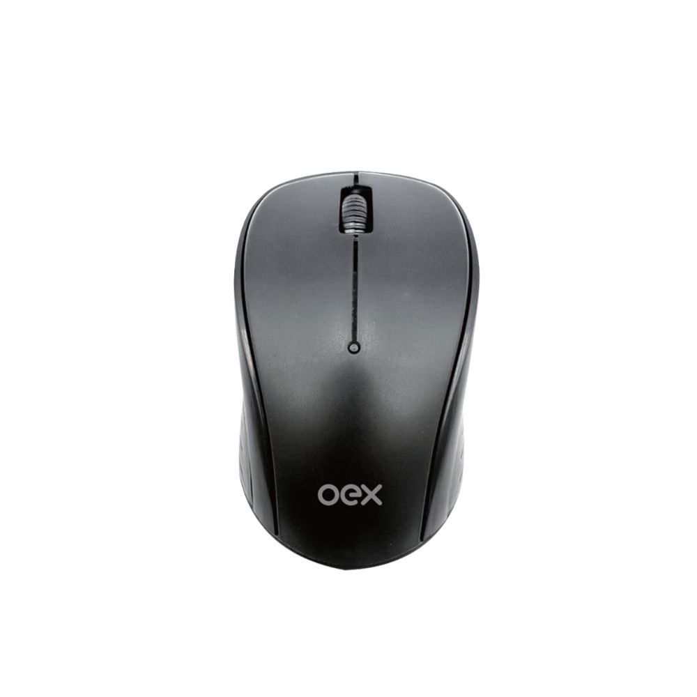 MOUSE COM FIO 1200DPI OPTICO STANDARD MS412 PRETO OEX