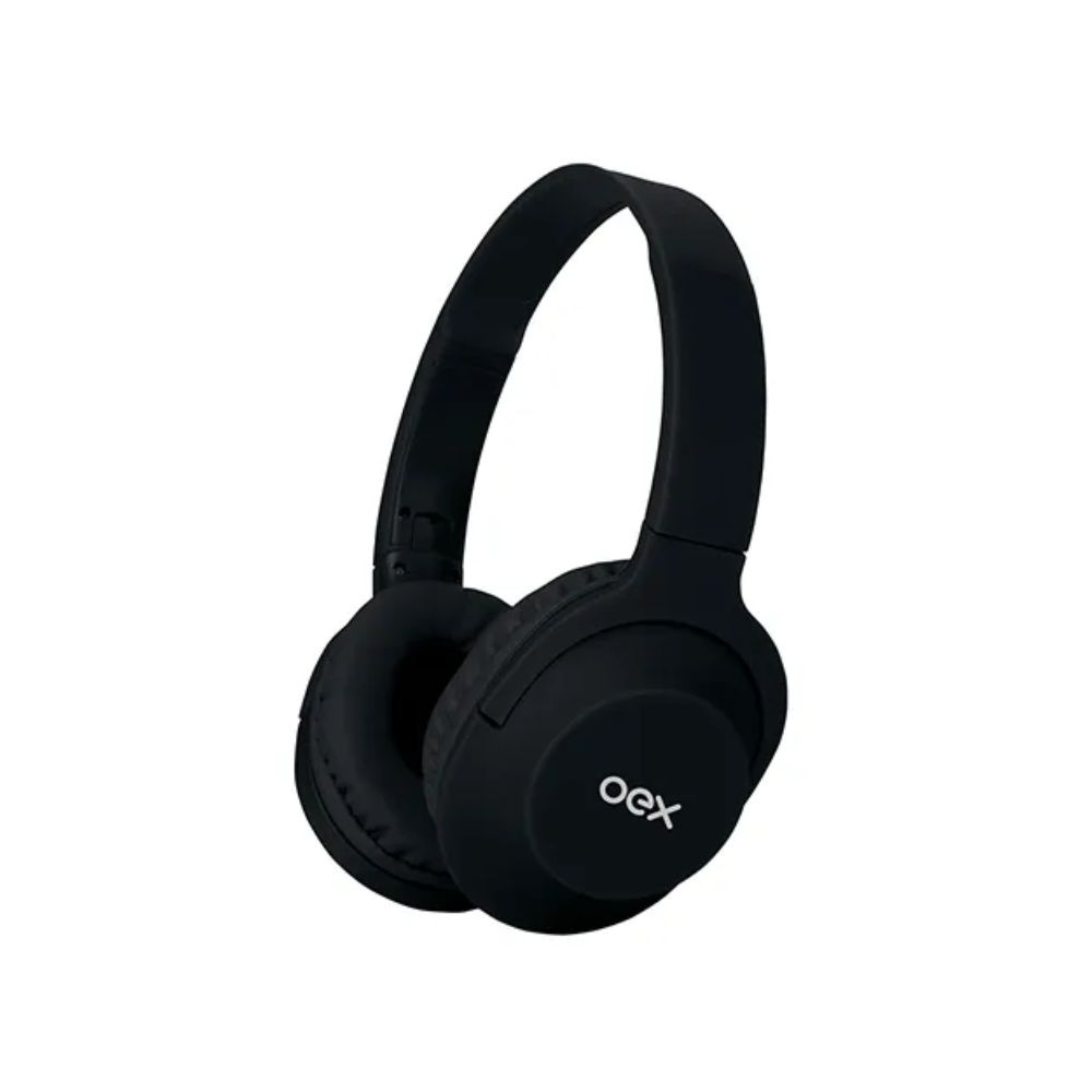 FONE DE OUVIDO BLUETOOTH HEADSET 5.0 FLOW HS307 PRETO OEX