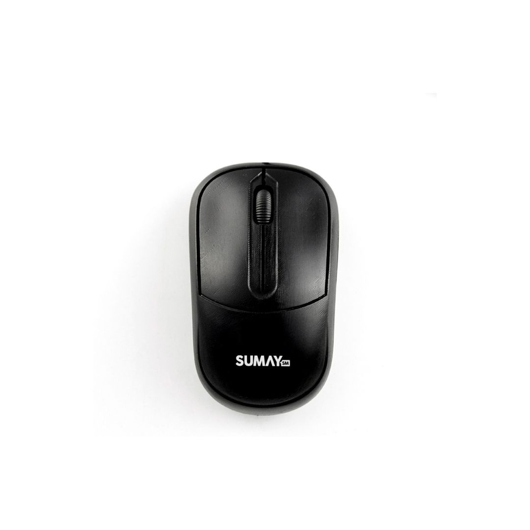 MOUSE COM FIO OPTICO USB 1000DPI MO1308 PRETO SUMAY