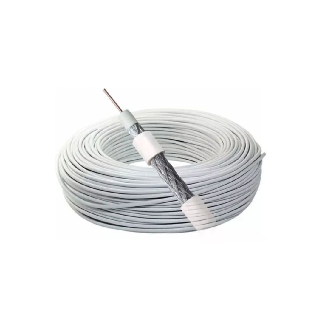 CABO COAXIAL RG 59 67% 100M BRANCO BEDIN