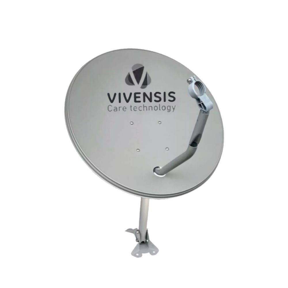 ANTENA KU 60CM (FURO PARABOLA) C/10 (PEDESTAL 61CM) VIVENSIS