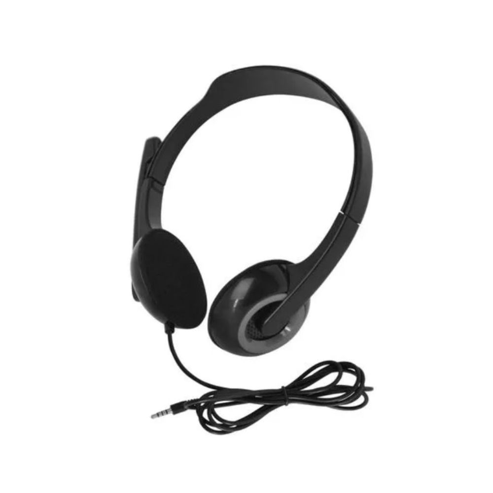 FONE DE OUVIDO HEADSET BASIC P3 PH367 PRETO MULTILASER