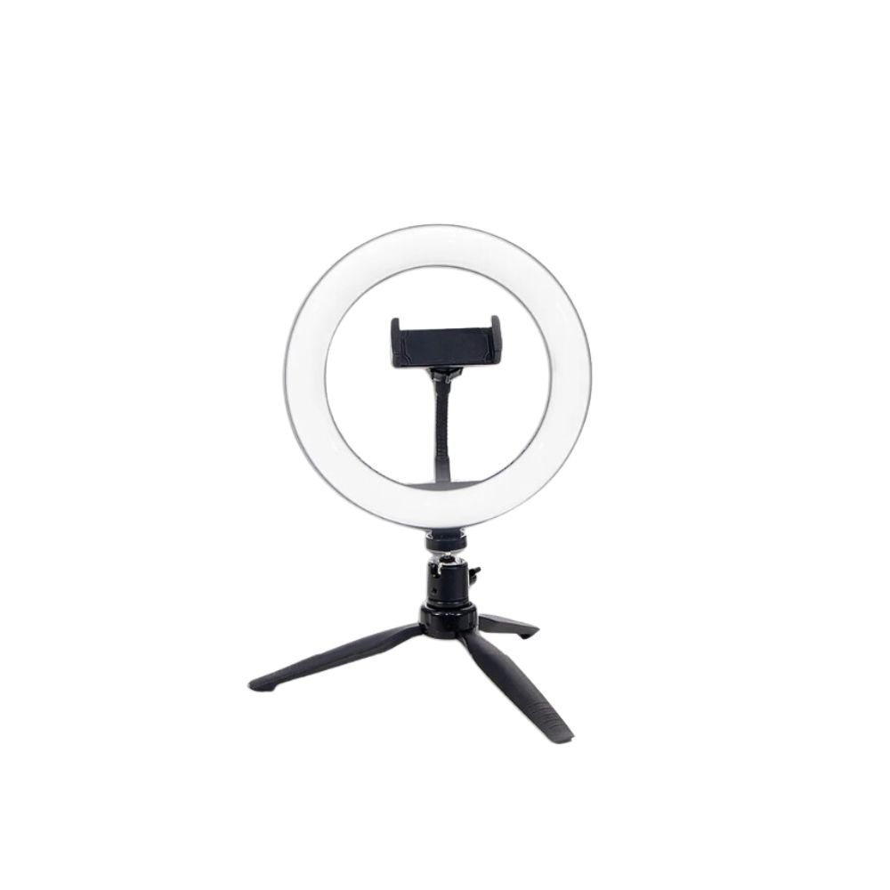 RING LIGHT 5V 2A C/ SUPORTE P/ CELULAR S/ TRIPE RL-001-10 HOOPSON