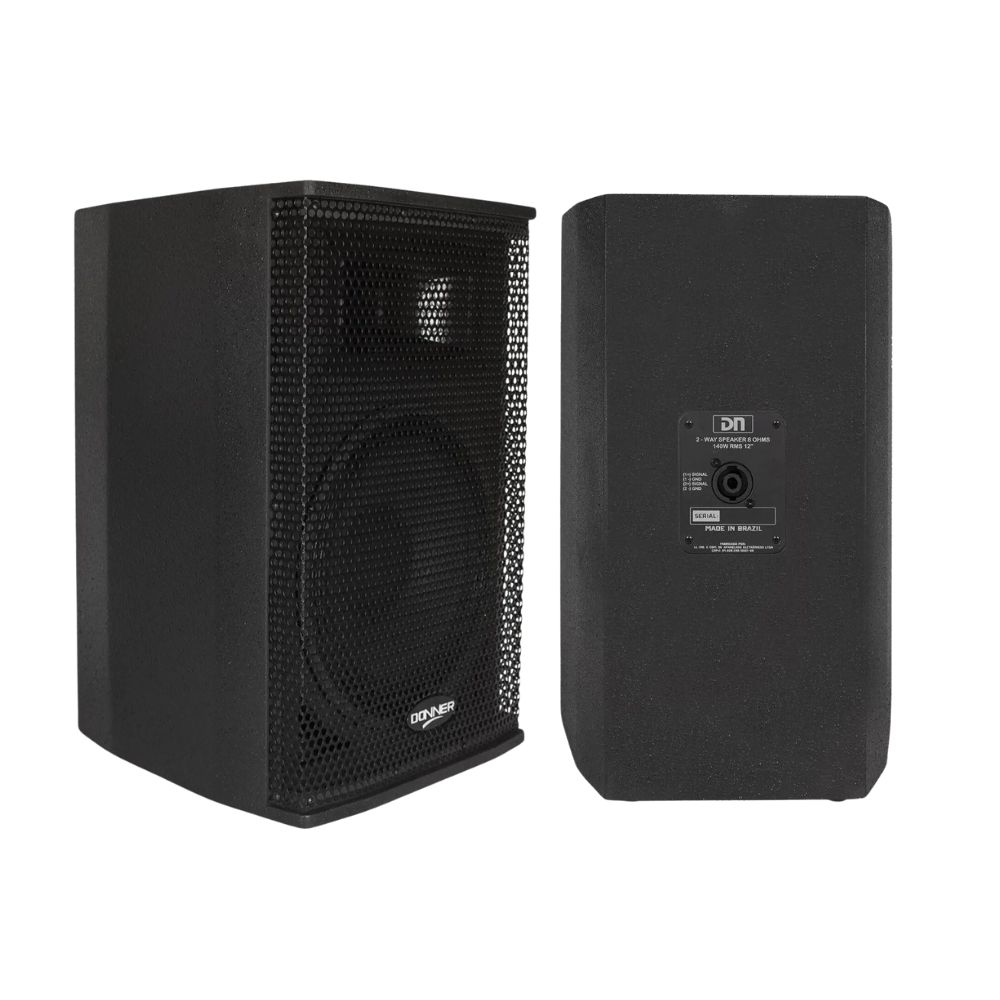 CAIXA ACUSTICA PASSIVA DN12P 140W RMS DONNER