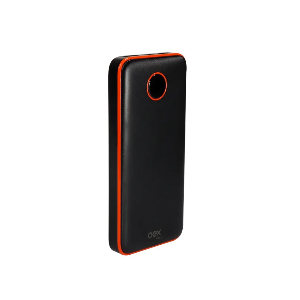 POWER BANK SOFT 10000MAH TYPE C PB300 PRETO OEX