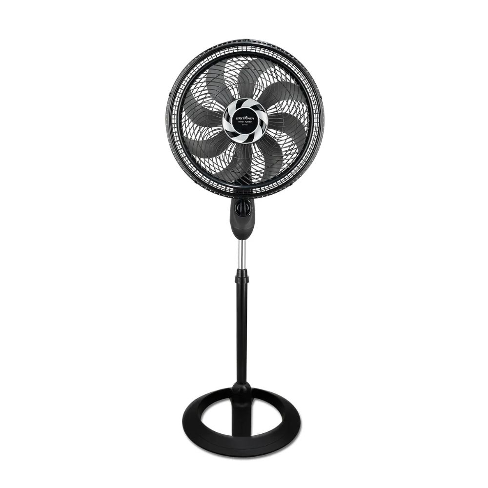 VENTILADOR COLUNA MAXX FORCE TURBO 170W 6P 40CM 127V BVT451 PRETO BRITANIA