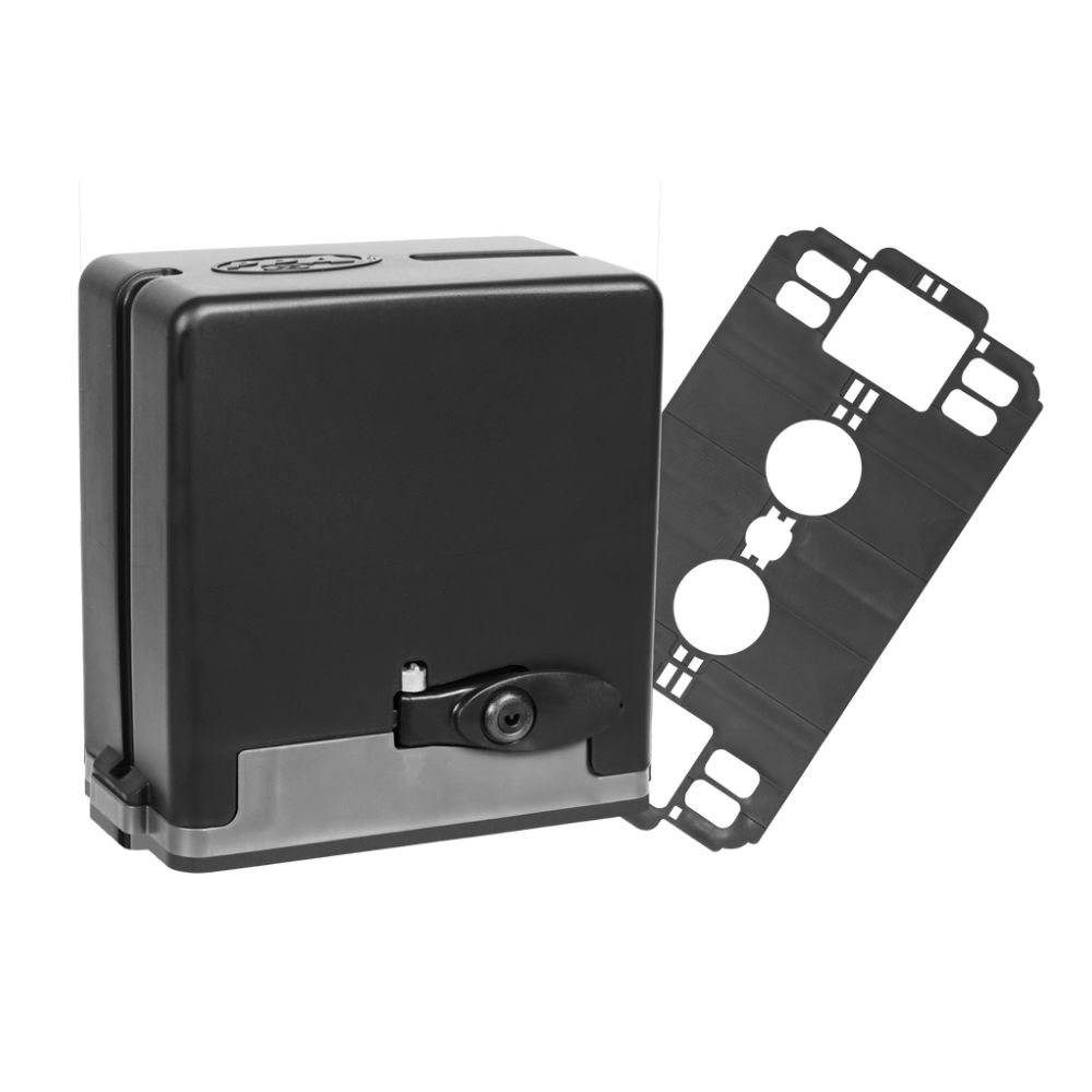 KIT AUTOMATIZADOR DESLIZANTE DZ STARK HOME 400KG (KL) MONO ANALOGICO 127V C/ CREMALHEIRA PT PPA