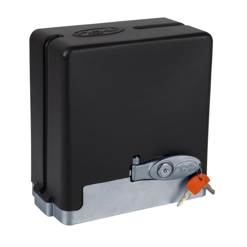 KIT AUTOMATIZADOR DESLIZANTE 1/3 DZ STARK 600KG (KL) MONO ANALOGICO 220V C/ CREMALHEIRA PT PPA