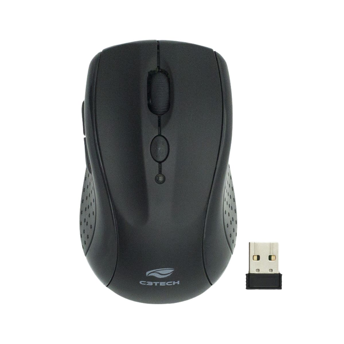 MOUSE S/FIO BT+RC NANO M-BT12BK PRETO C3TECH