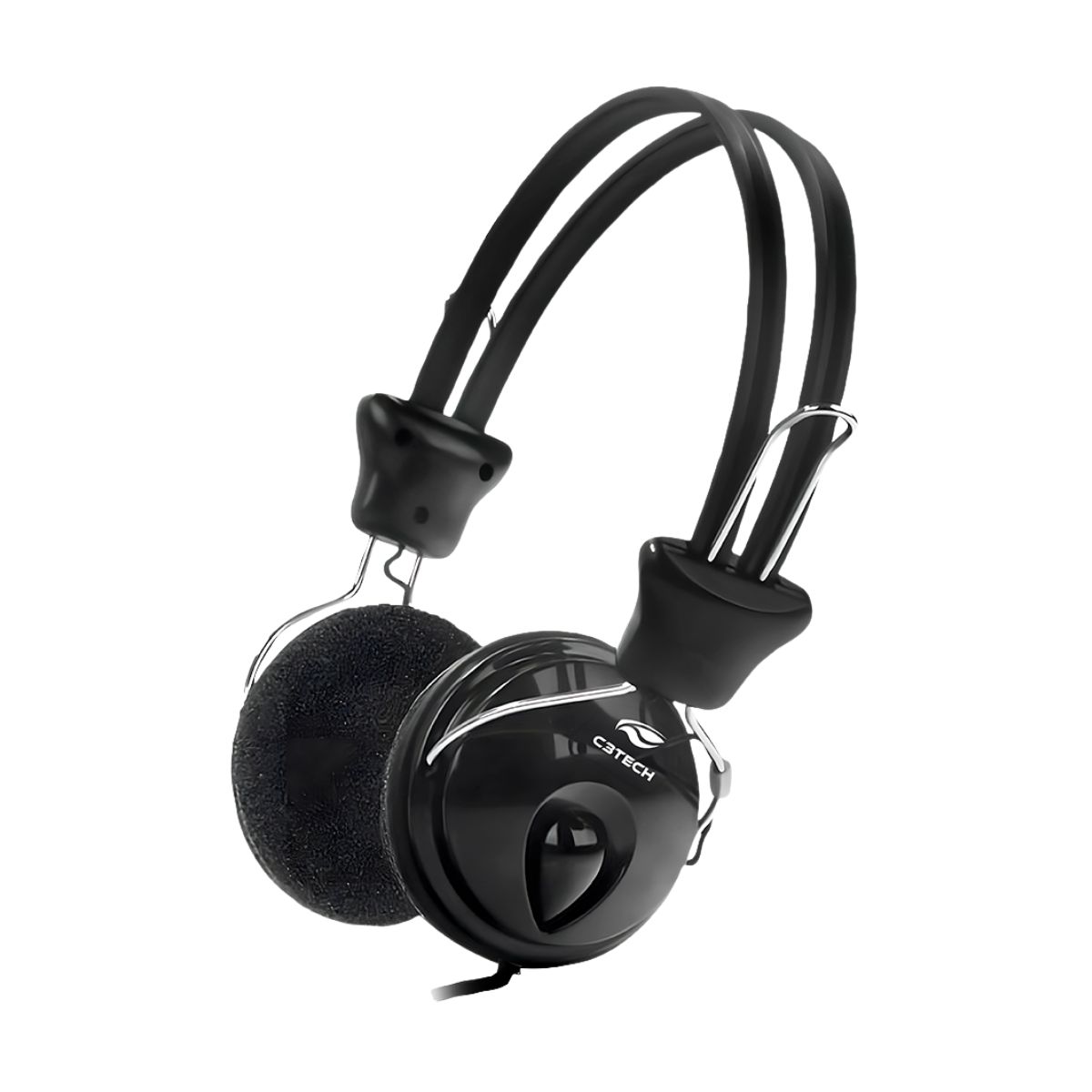 FONE C/MIC USB TRICERIX PH-200BK PRETO C3TECH