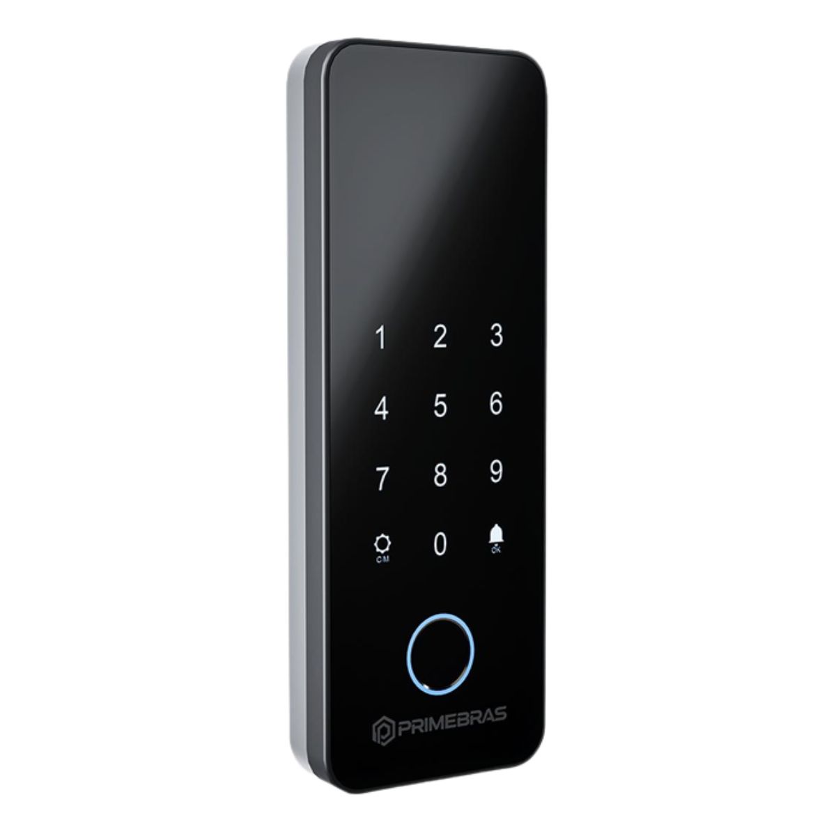 FECHADURA DIGITAL DE SOBREPOR BLUETOOTH ATHENAS PORTA DE VIDRO PRIMEBRAS