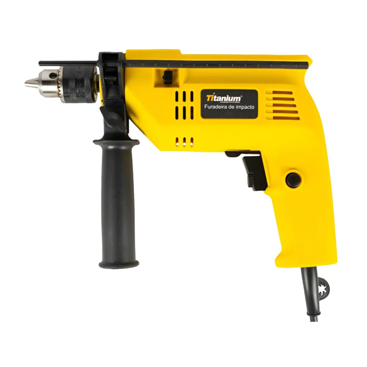 FURADEIRA DE IMPACTO FORCE PLUS 3/8 500W 127V TITANIUM