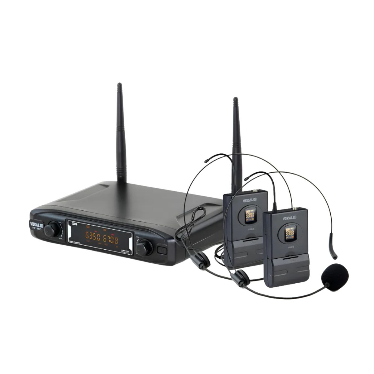 MICROFONE SEM FIO MAO SIMPLES UHF VS148SM VOKAL