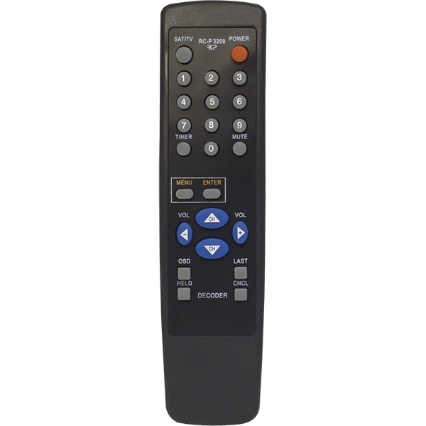 CONTROLE REC TECSAT C/MENU RCP-320R