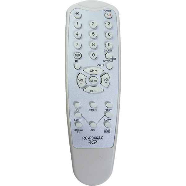 CONTROLE TV TOSH RCP-046AC 4300/4400 PRETO