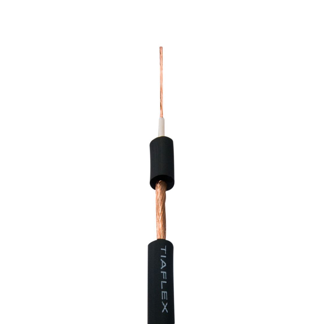 CABO MICROFONE MONO 1X0.75 18AWG ESP COBRE ROL 100M TIAFLEX