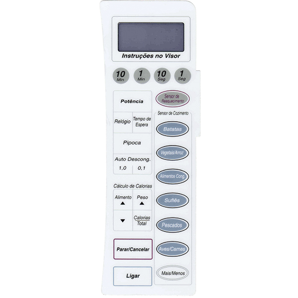 MEMBRANA PANASONIC NN 7956 CURVO BRANCA